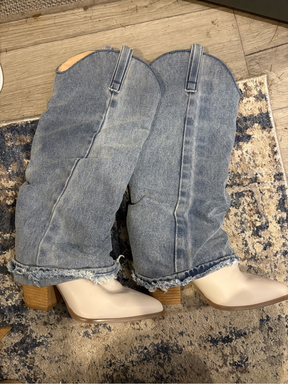 Women’s Light Blue Denim Bootcut Jeans